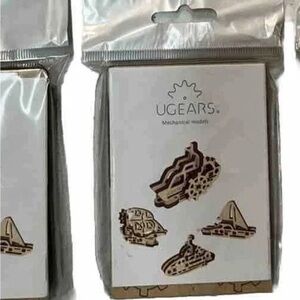 U-Fidget Tribiks UGEARS Wooden 3D Mechanical Gear Model Kit UTG0026